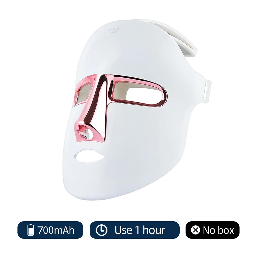 7 Color LED Light Therapy Face & Neck Mask
