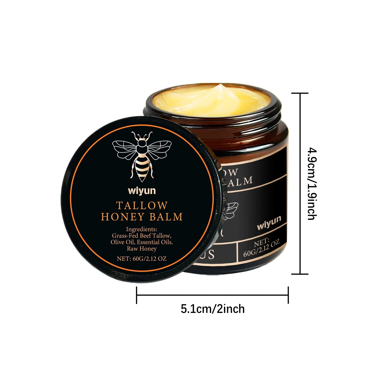 Tallow Honey Moisturizing Cream - My Store